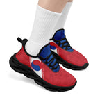 Custom South Korea 2026 World Cup Sneakers DIY Country Flag Running Shoes Lightweight Sport Shoes Gift for Football Fans Personalized Team Name and Logo FN003-F009130-5