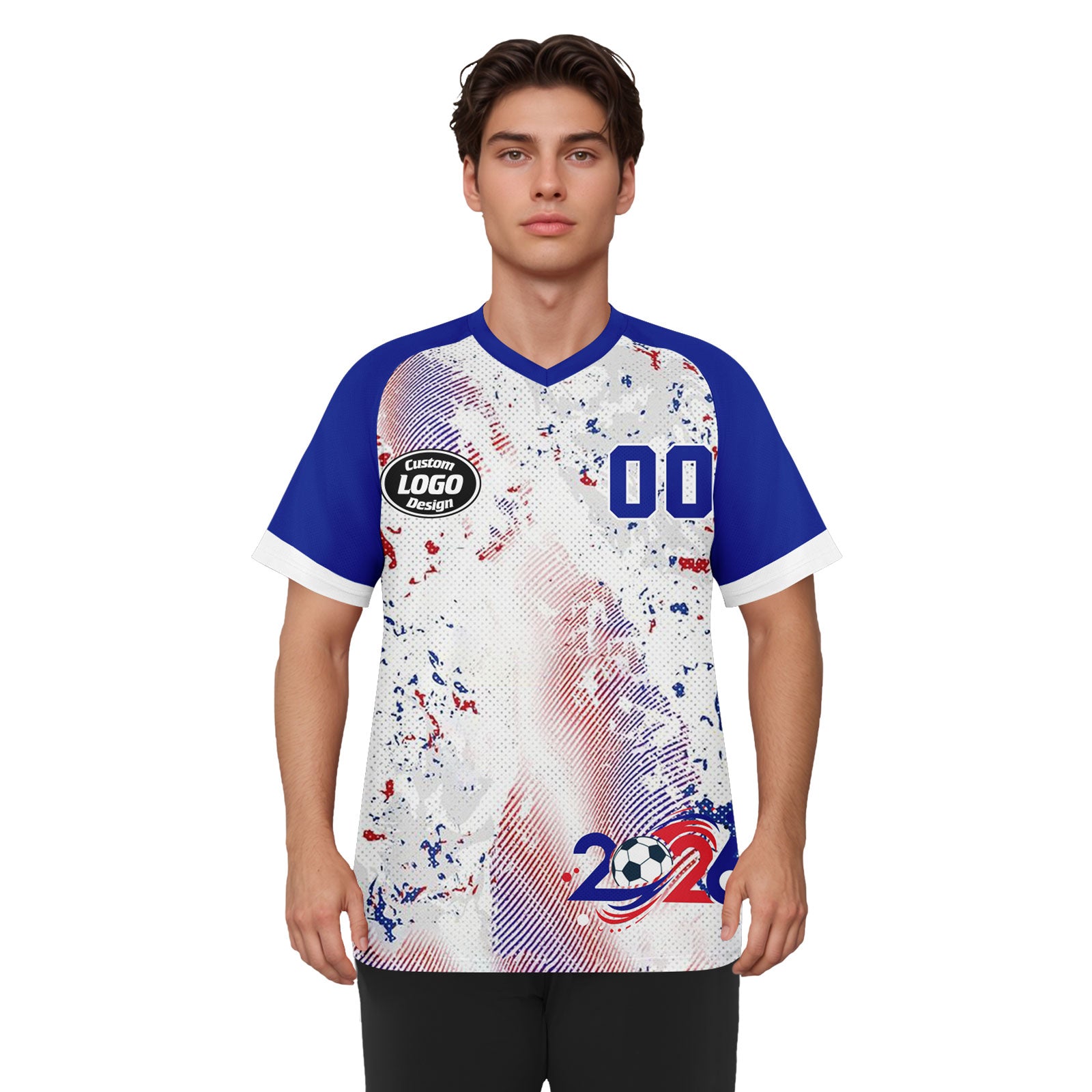 Custom France 2026 World Cup Football Shirt Customized Soccer Jersey for Fans Add Your Name & Number FZ190-F025083-2