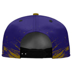 Custom Blue Yellow Baltimore MaxSoul Shoes and Hat Combo Offer Personalized Combo ZH-D020264-2