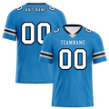 Custom Blue White Classic Style Personalized Authentic Football Jersey FBJ02-bd0a700c