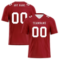 Custom Red Classic Style Personalized Authentic Football Jersey FBJ02-bd0a700a