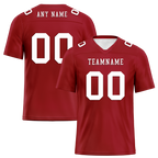 Custom Red Classic Style Personalized Authentic Football Jersey FBJ02-bd0a700a