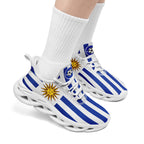 Custom Uruguay 2026 World Cup Sneakers DIY Country Flag Running Shoes Lightweight Sport Shoes Gift for Football Fans Personalized Team Name and Logo FN003-F009072-4