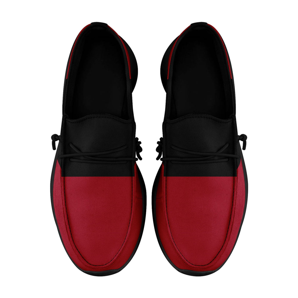 Custom Atlanta Red Black Shoes Personalized Sneaker FN018-D020278-3 Custom Online