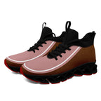 Custom Dark Pink Brown Maxsoul Shoes Personalized Sneaker FN030XD-D020388-18
