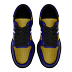 Custom Purple Yellow Baltimore Shoes Personalized Sneaker FN032-D020389-2