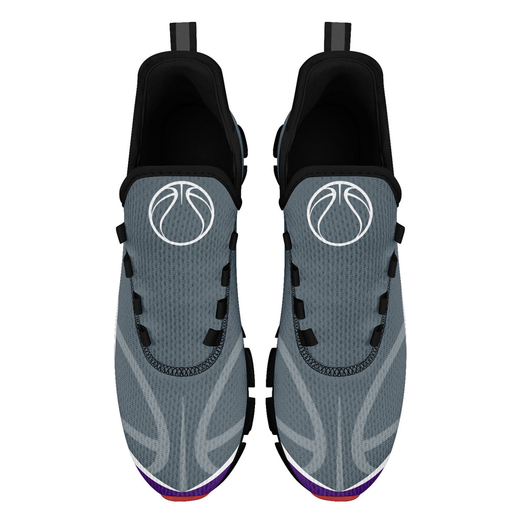 Custom Purple Gray Maxsoul Shoes Personalized Sneaker FN003XD-D020391-8