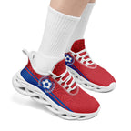 Custom South Korea 2026 World Cup Sneakers DIY Country Flag Running Shoes Lightweight Sport Shoes Gift for Football Fans Personalized Team Name and Logo FN003-F009130-4
