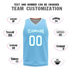 Custom Blue Red Cleveland City Edition Personalized Reversible Basketball Set Sports Basketball Jersey BBJ01R-D0610-6-COOLMAX