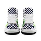 Custom White Blue Green Seattle Football Jersey and Firesoul Sports Shoes Combo Offer Personalized Combo ZH-D020273-27