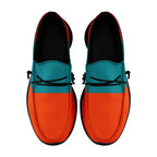 Custom Blue Orange Miami Jacket and Sports Shoes Combo Offer Personalized Combo ZH-D020294-24