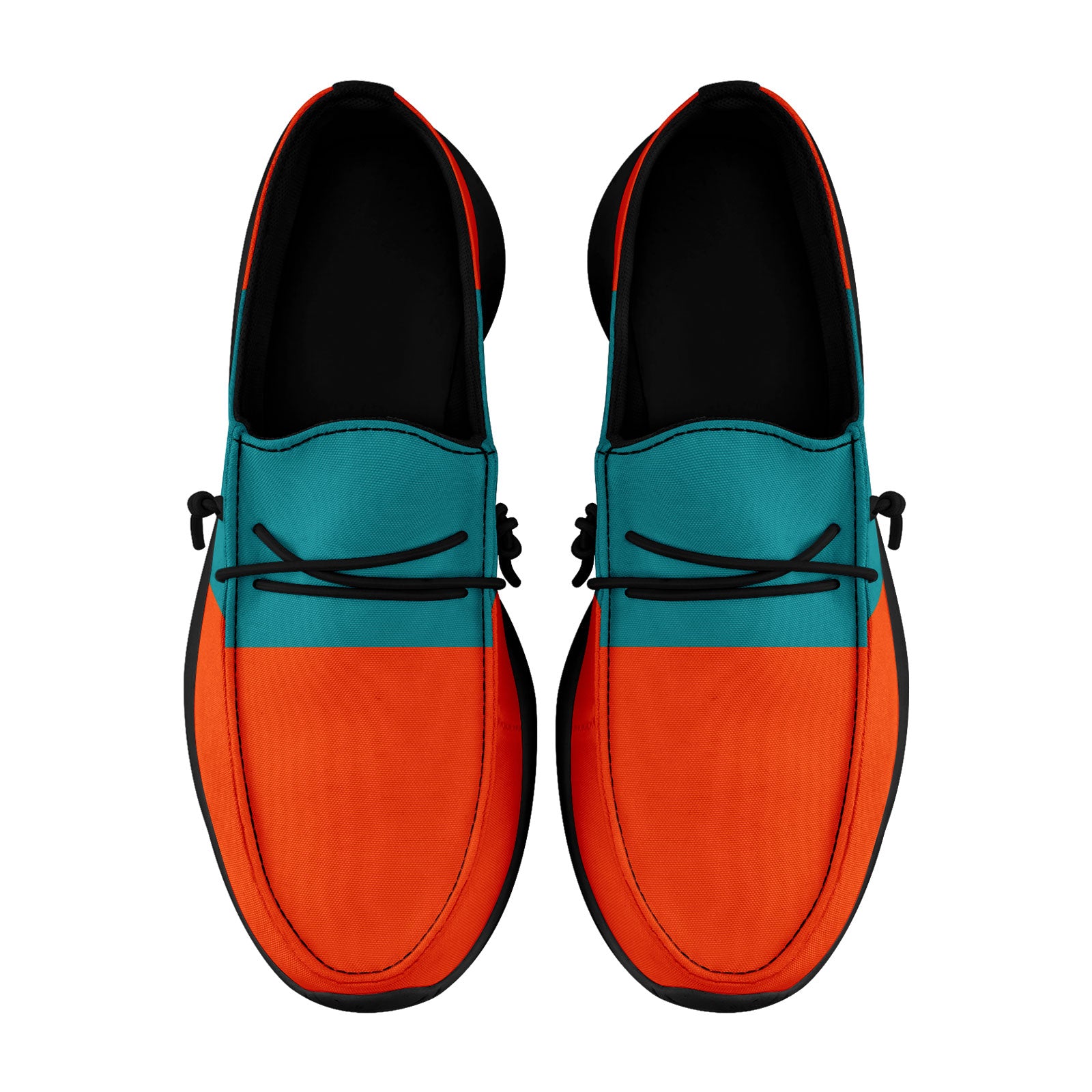 Custom Blue Orange Miami Jacket and Sports Shoes Combo Offer Personalized Combo ZH-D020294-24