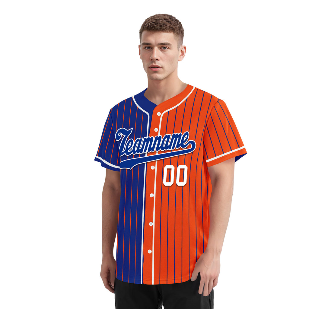Custom Stripe Fashion Personalized Authentic Baseball Jersey BSBJ01-E06043-24