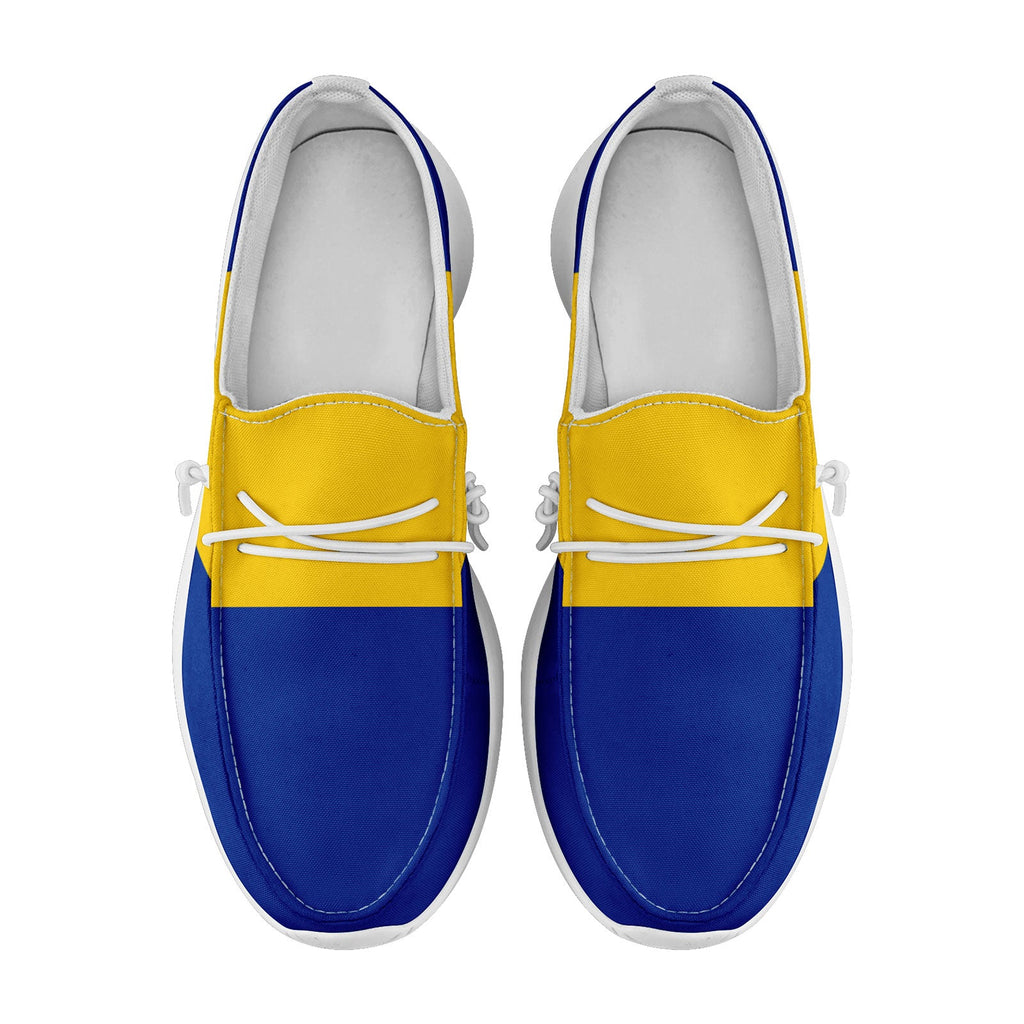 Custom Los Angeles Blue Yellow Shoes Personalized Sneaker FN018-D020278-15 Custom Online