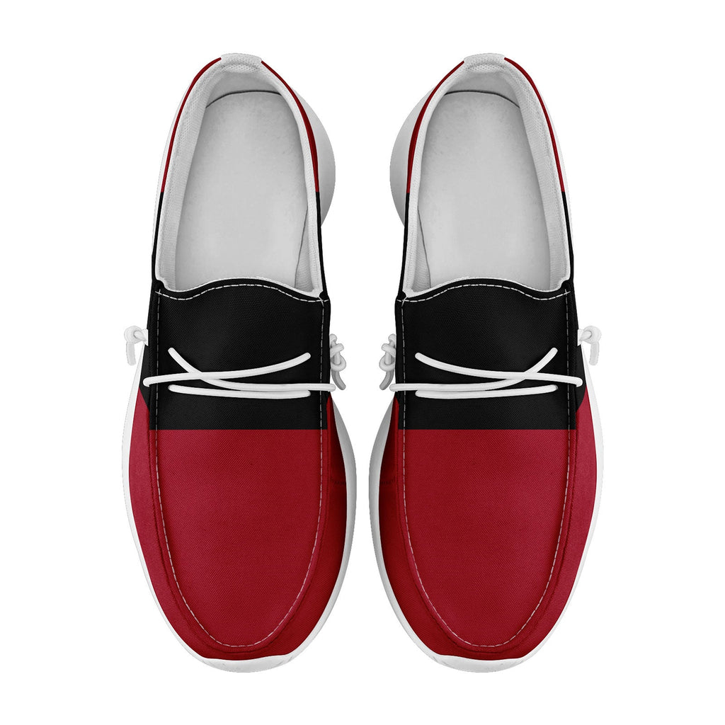 Custom Atlanta Red Black Shoes Personalized Sneaker FN018-D020278-3 Custom Online
