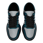 Custom Green Gray Philadelphia Shoes Personalized Sneaker FN032-D020389-23