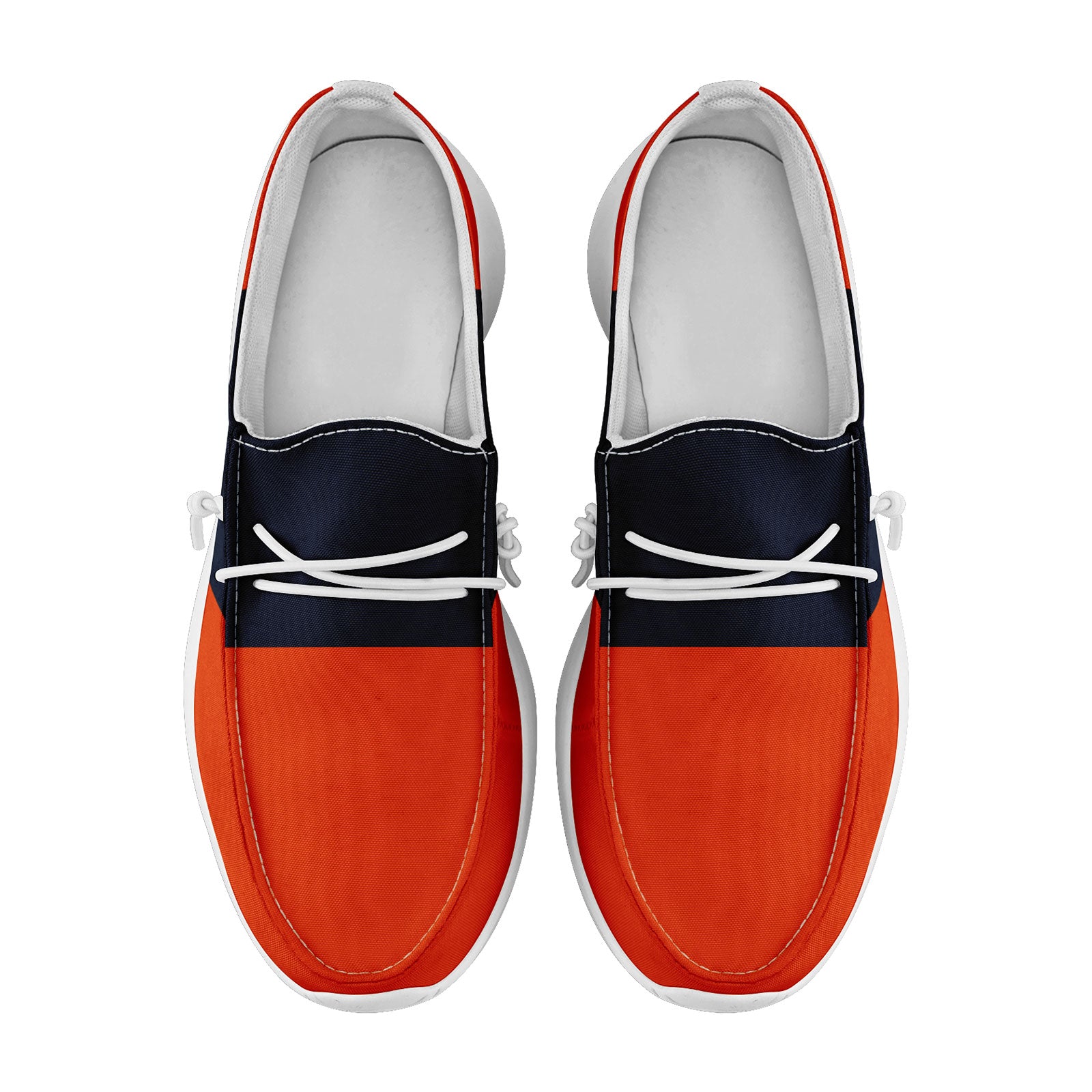 Custom Blue Orange Chicago Jacket and Sports Shoes Combo Offer Personalized Combo ZH-D020294-7