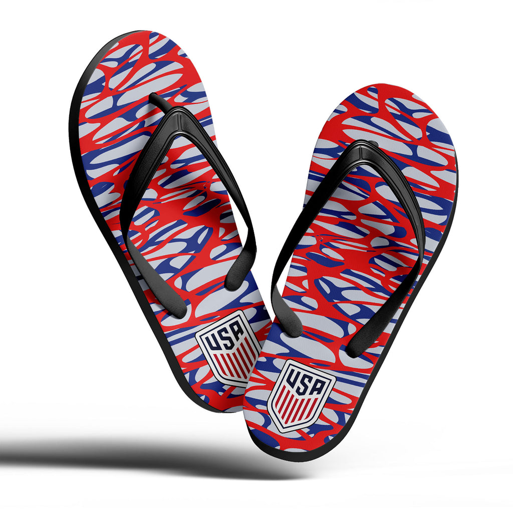 Custom United States 2026 World Cup Sneakers DIY Country Flag Running Shoes Lightweight Sport Shoes Gift for Football Fans Personalized Team Name and Logo FN058-F028041-14