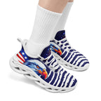 Custom United States 2026 World Cup Sneakers DIY Country Flag Running Shoes Lightweight Sport Shoes Gift for Football Fans Personalized Team Name and Logo FN003-F018032-1