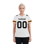 Custom White Classic Style Personalized Authentic Football Jersey FBJ02-bd0a70b9