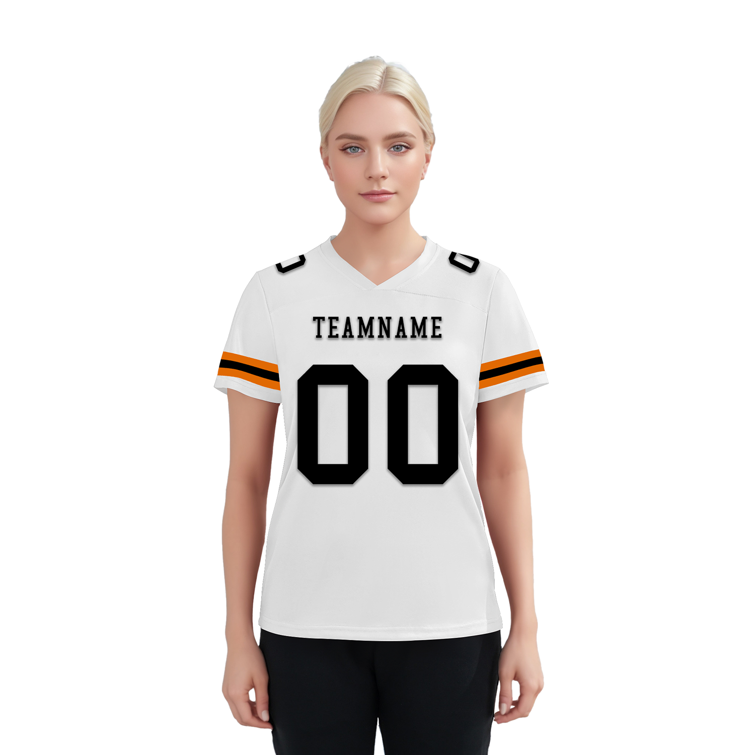 Custom White Classic Style Personalized Authentic Football Jersey FBJ02-bd0a70b9