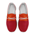 Custom Red Orange Tampa Bay Jacket and Sports Shoes Combo Offer Personalized Combo ZH-D020294-29