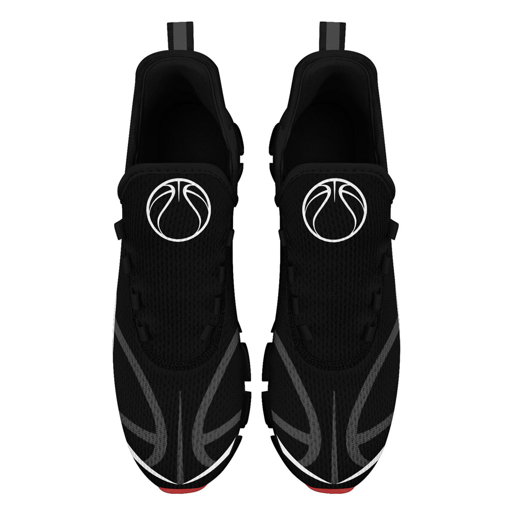 Custom Black White Maxsoul Shoes Personalized Sneaker FN003XD-D020391-15