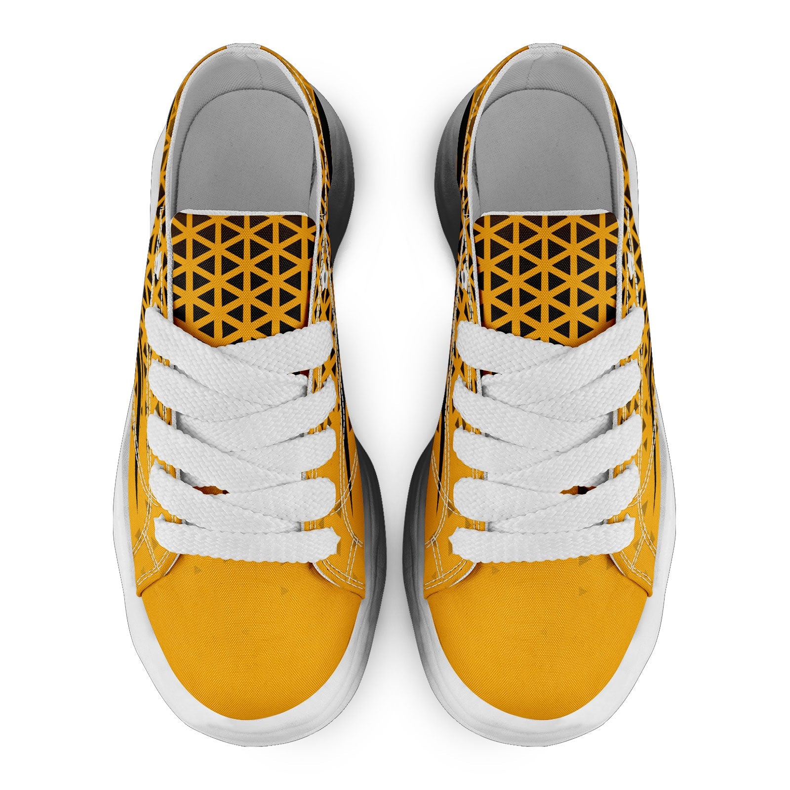 Custom Yellow Black Pennsylvania Shoes Personalized Sneaker FN038-D023003-30 Custom Online