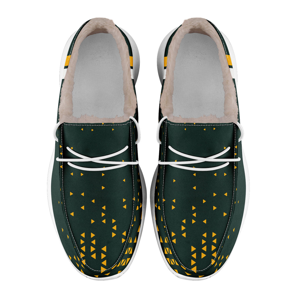 Custom Green Yellow Green Bay Shoes Personalized Sneaker FN042-D020279-13