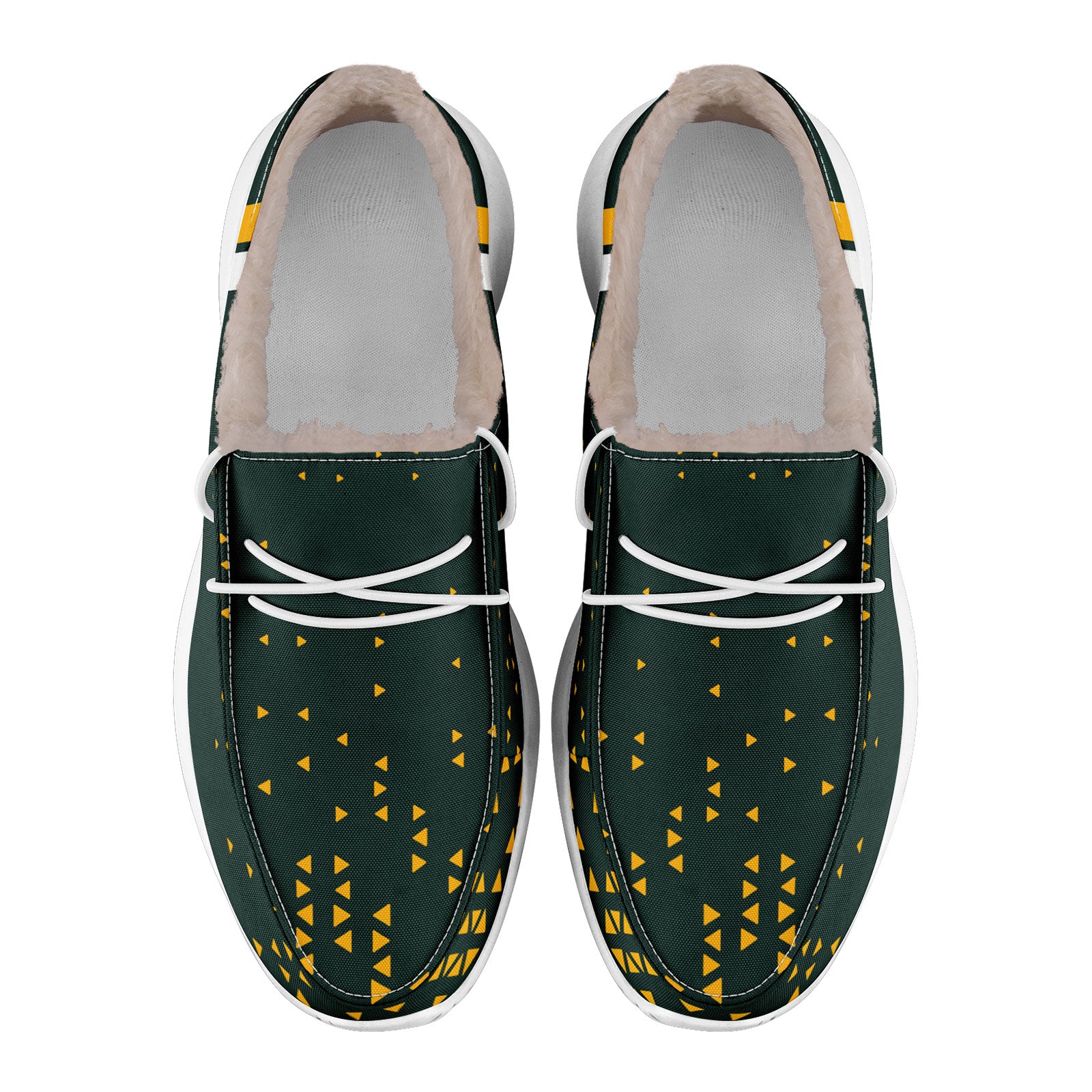 Custom Green Yellow Green Bay Shoes Personalized Sneaker FN042-D020279-13