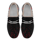 Custom Black Red Atlanta Shoes Personalized Sneaker FN042-D020279-3