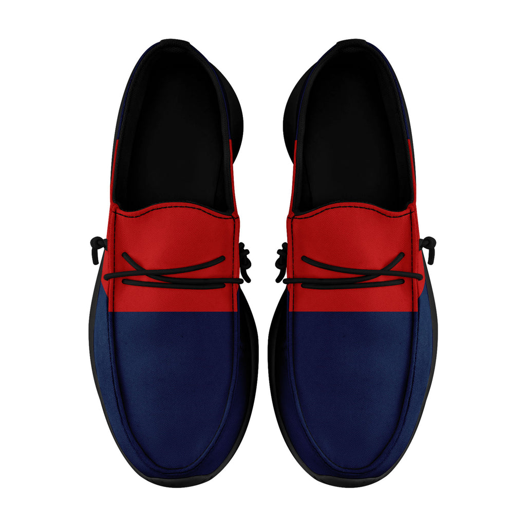 Custom Gray Red Blue New England Jacket and Sports Shoes Combo Offer Personalized Combo ZH-D020294-26