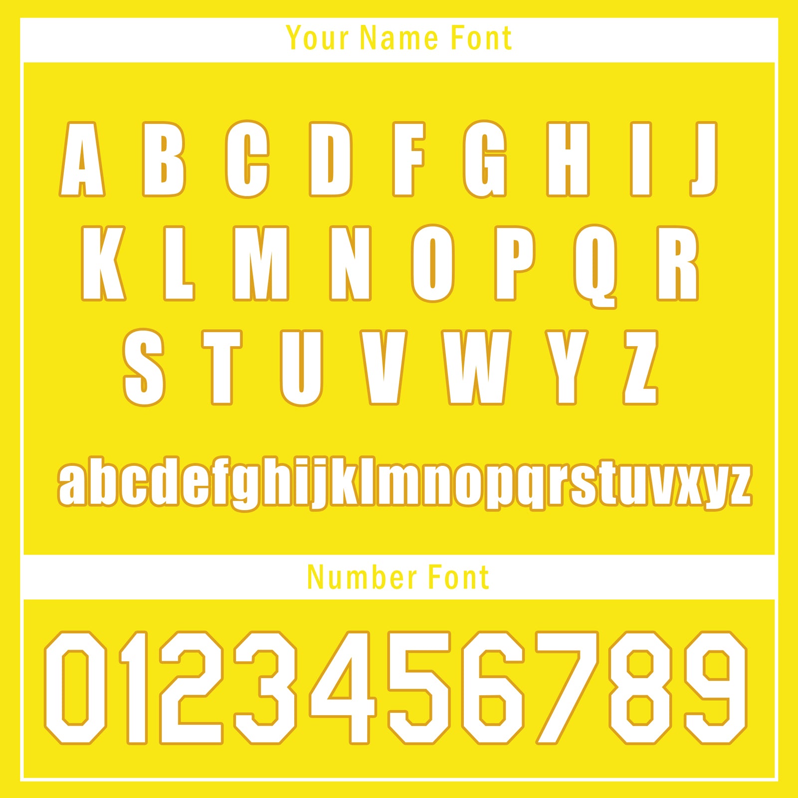 Custom Yellow Soccer Sets Jersey Personalized SCJ101-D020207-1