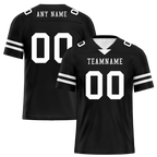 Custom Black Classic Style Personalized Authentic Football Jersey FBJ02-bd0a70bc