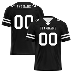 Custom Black Classic Style Personalized Authentic Football Jersey FBJ02-bd0a70bc