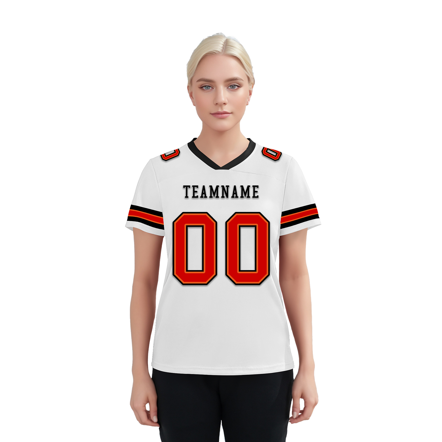 Custom White Classic Style Personalized Authentic Football Jersey FBJ02-bd0a70ae