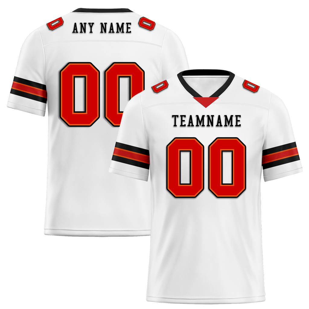 Custom White Classic Style Personalized Authentic Football Jersey FBJ02-bd0a70ae