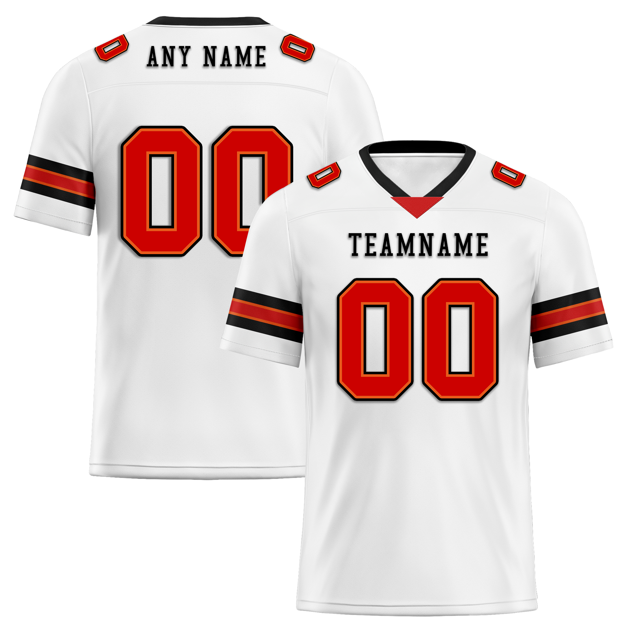 Custom White Classic Style Personalized Authentic Football Jersey FBJ02-bd0a70ae