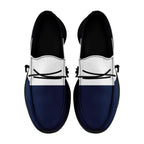 Custom Blue White Dallas Jacket and Sports Shoes Combo Offer Personalized Combo ZH-D020294-9