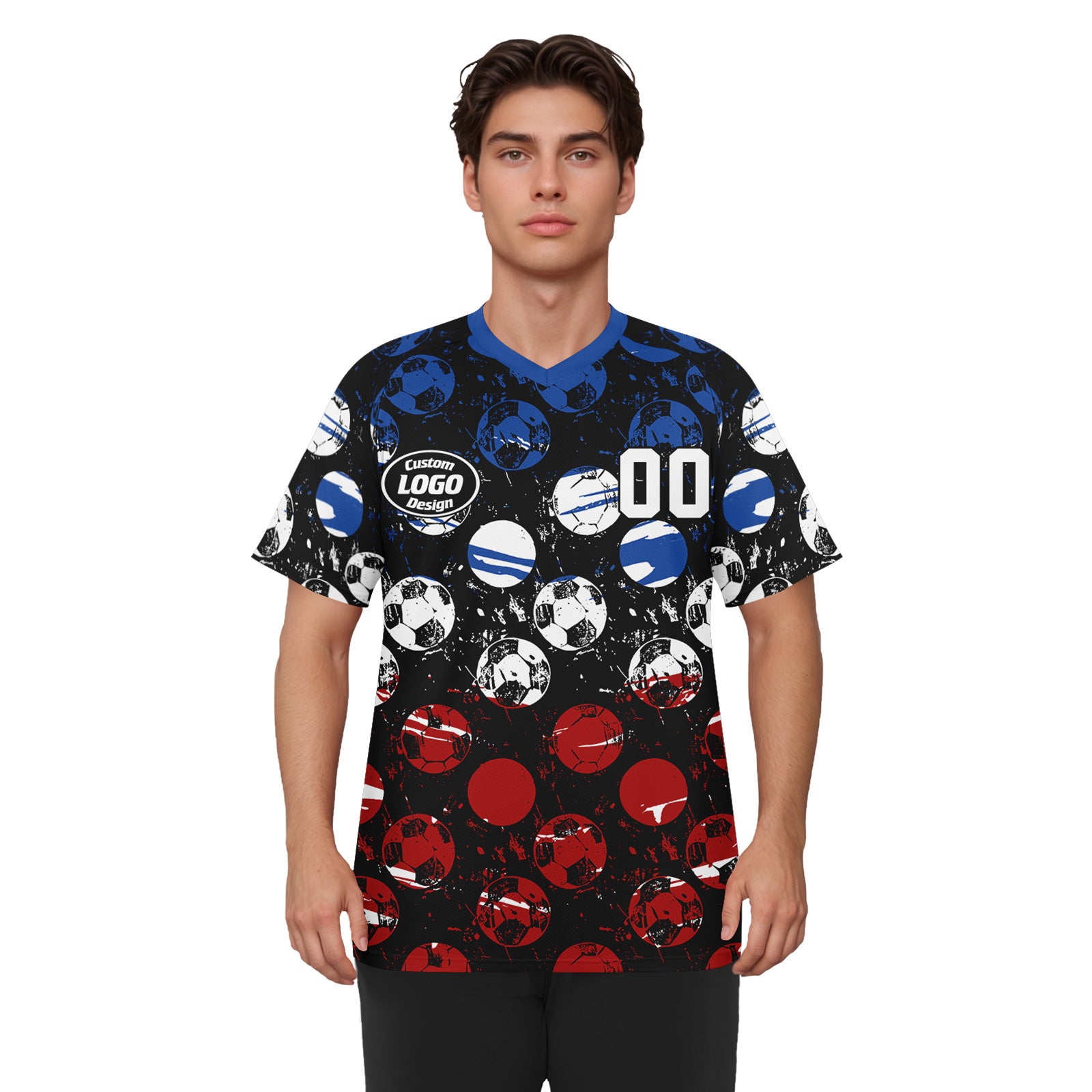 Custom France 2026 World Cup Football Shirt Customized Soccer Jersey for Fans Add Your Name & Number FZ190-F023107-17