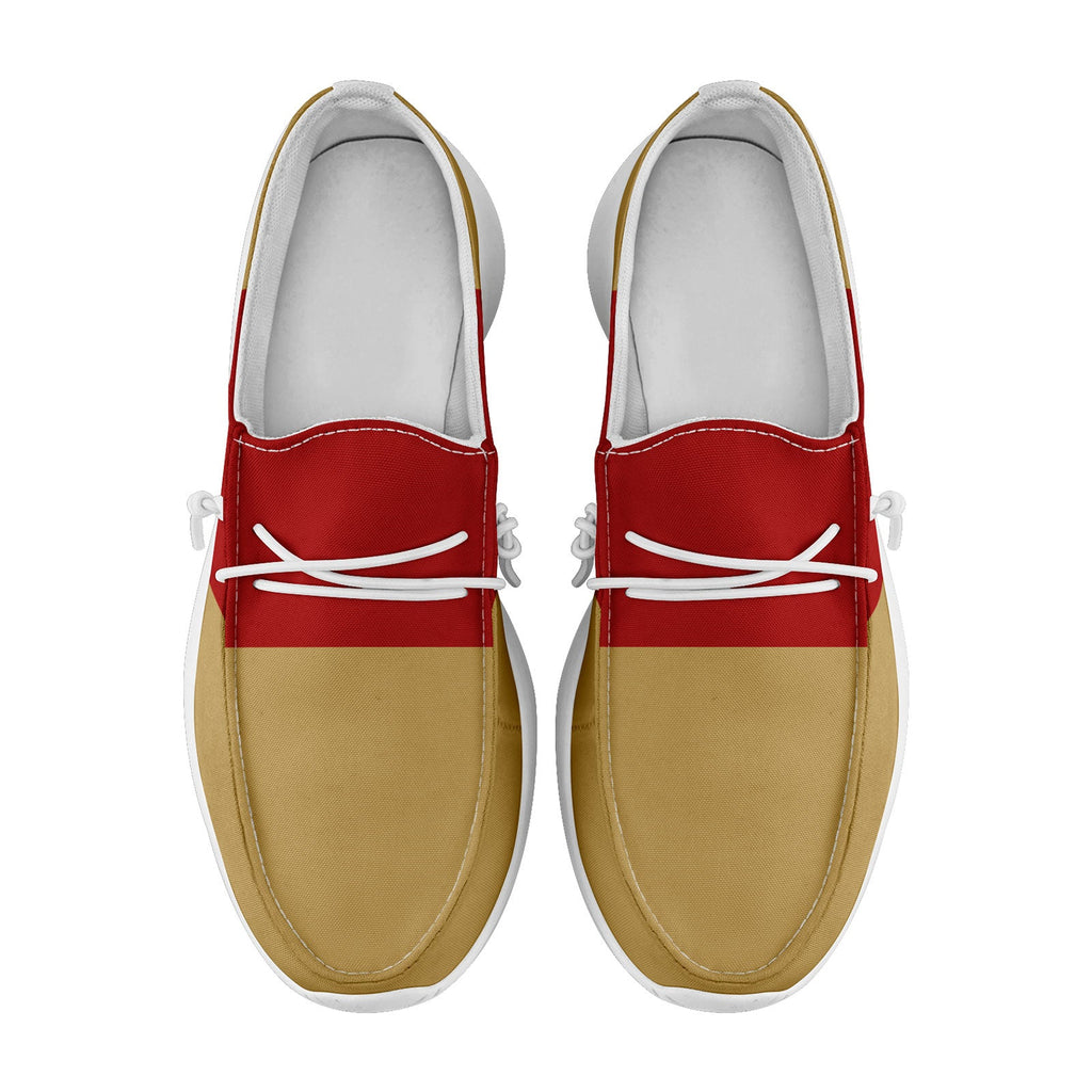 Custom San Francisco Yellow Red Shoes Personalized Sneaker FN018-D020278-25 Custom Online