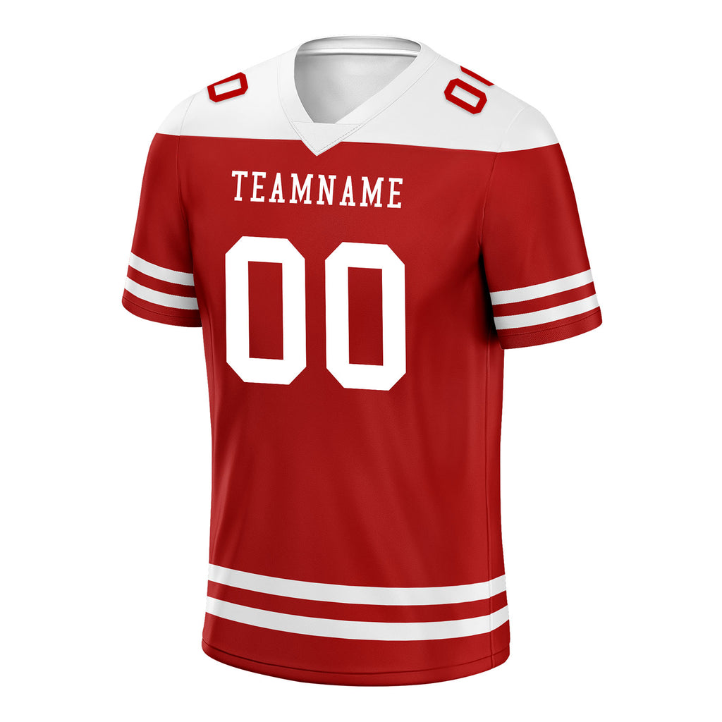 Custom San Francisco Personalized Authentic Football Jersey FBJ02-E0607-31