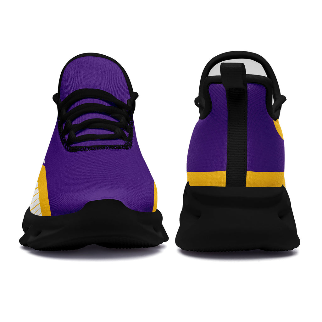 Custom Purple Yellow Minnesota Maxsoul Shoes Personalized Sneaker FN003-D020325-17