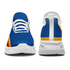 Custom Blue Yellow Pittsburgh Maxsoul Shoes Personalized Sneaker FN003-D020325-30