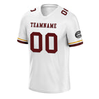 Custom Red Yellow White Washington Football Jersey and Firesoul Sports Shoes Combo Offer Personalized Combo ZH-D020273-31