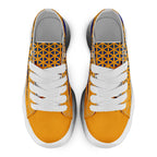 Custom Yellow White California Shoes Personalized Sneaker FN038-D023003-15 Custom Online