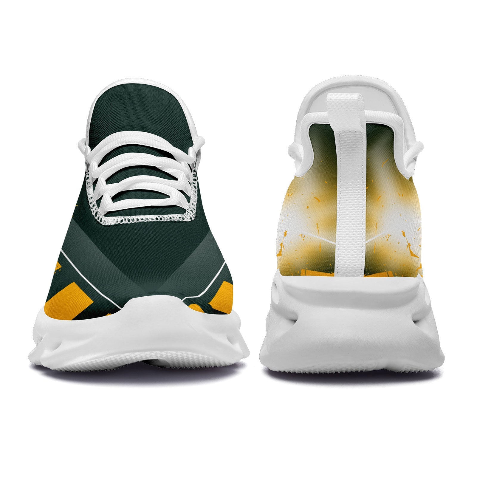 Custom Green Yellow Green Bay Maxsoul Shoes Personalized Sneaker FN003-D020260-13 Custom Online