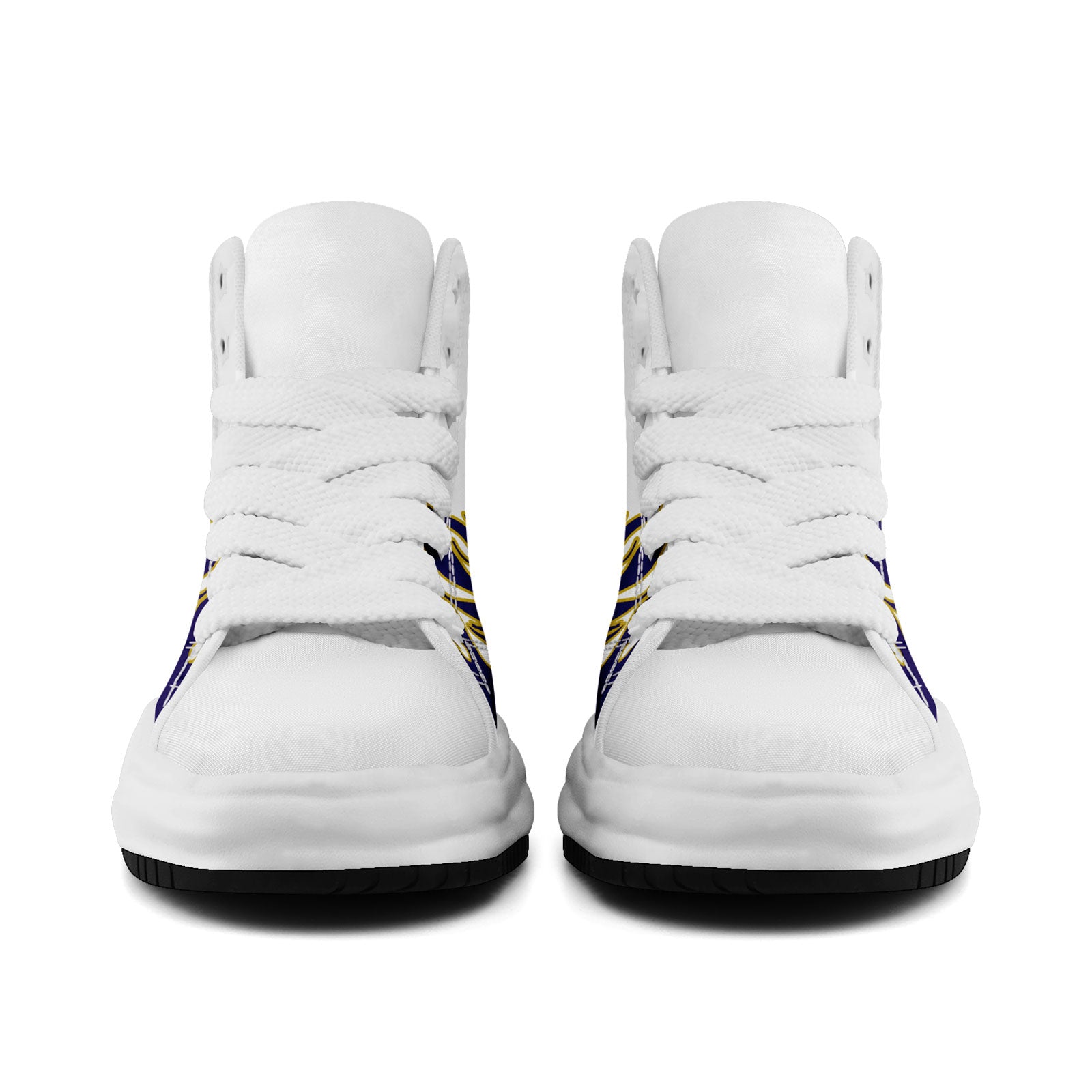 Custom White Purple Baltimore Football Jersey and Firesoul Sports Shoes Combo Offer Personalized Combo ZH-D020273-2