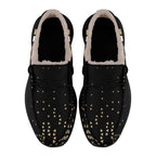 Custom Black Yellow New Orleans Shoes Personalized Sneaker FN042-D020279-19