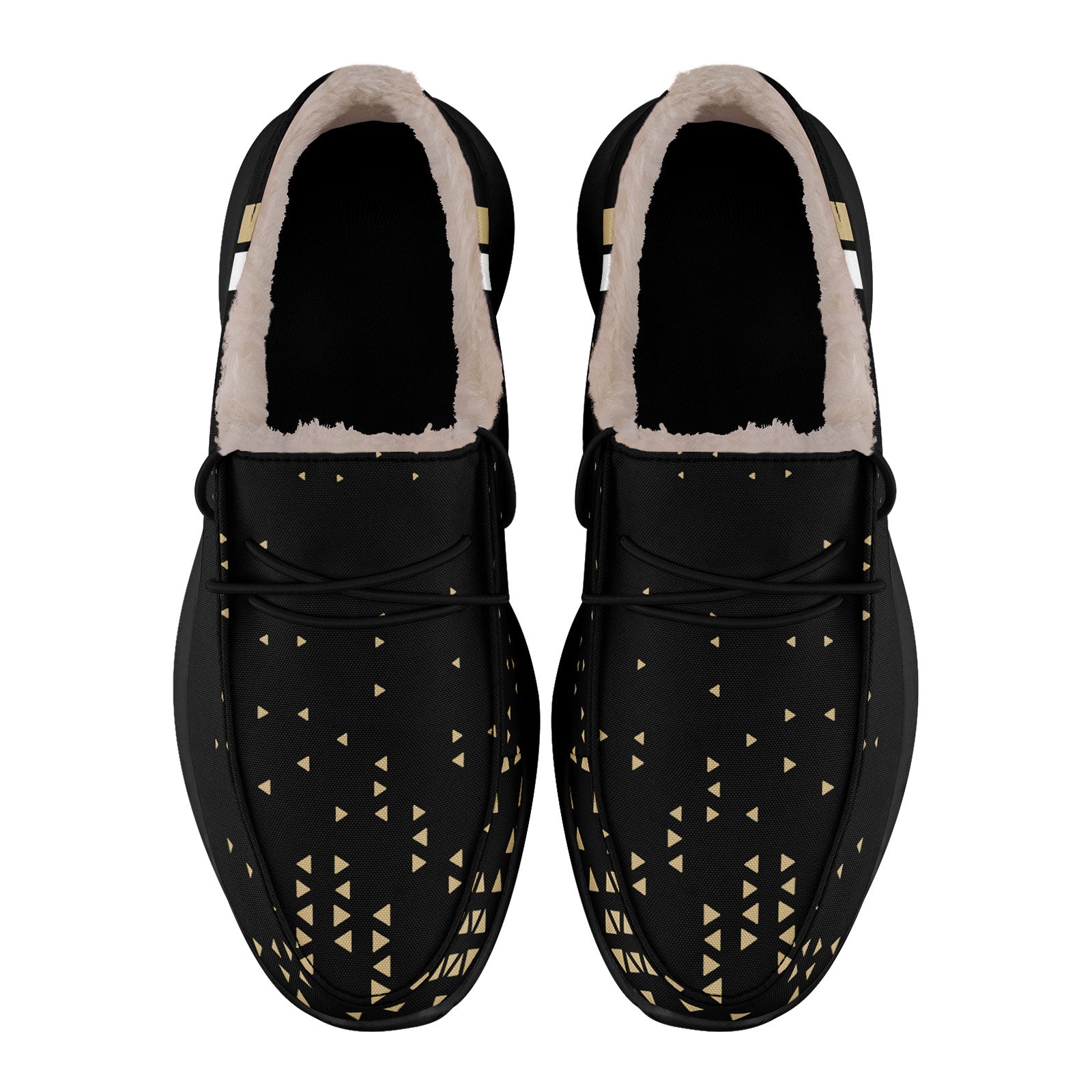 Custom Black Yellow New Orleans Shoes Personalized Sneaker FN042-D020279-19